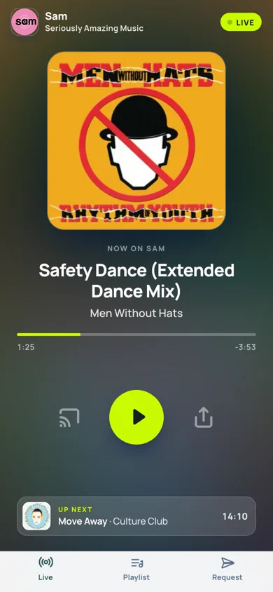 App van Sam Ibiza